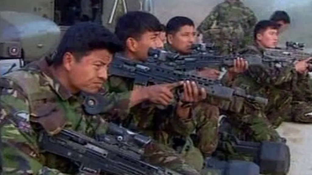 Gurkhové v britské armádě