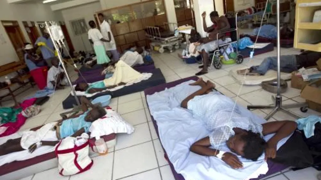 Epidemie cholery na Haiti