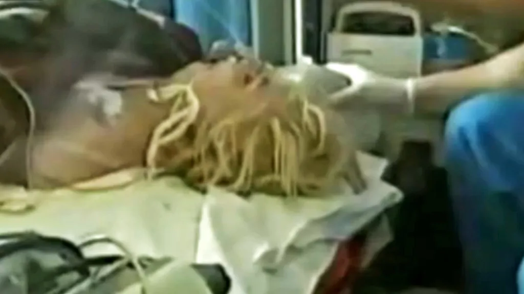 Oksana Makarová v nemocnici