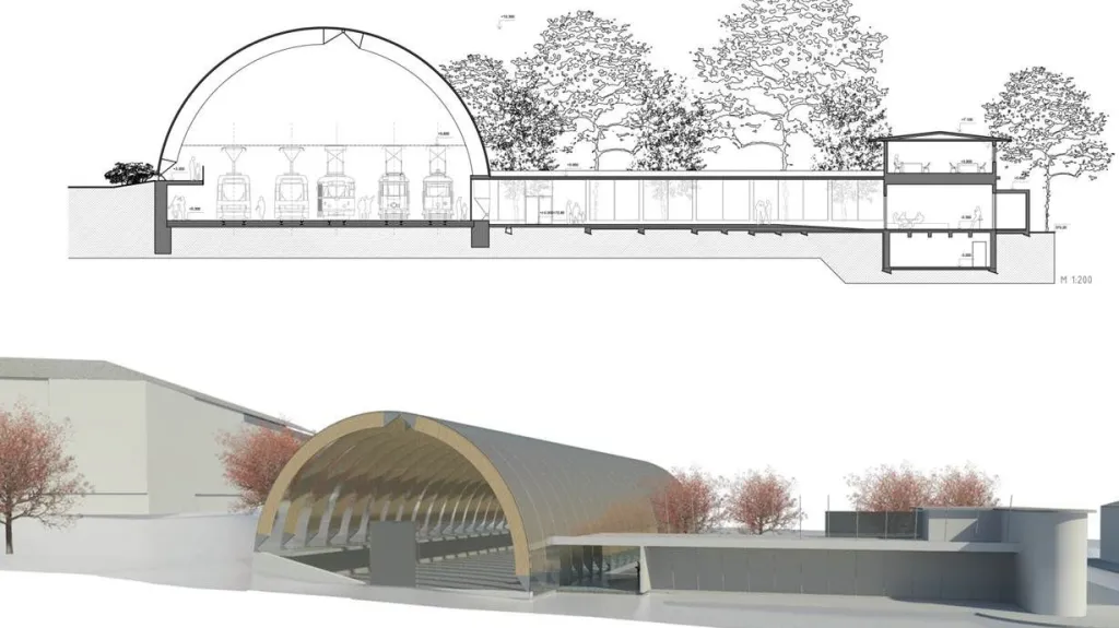 Projekt tramvajového muzea