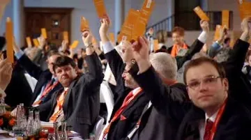 Hlasování na kongresu ČSSD