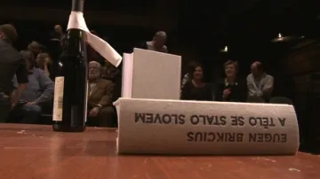 Křest sebraných spisů Eugena Brikcia