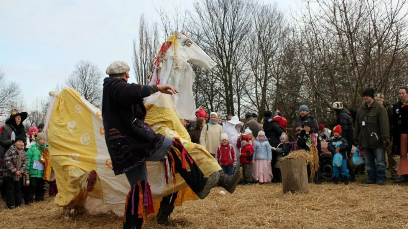 Masopust - Sibřina - tanec s kobylou