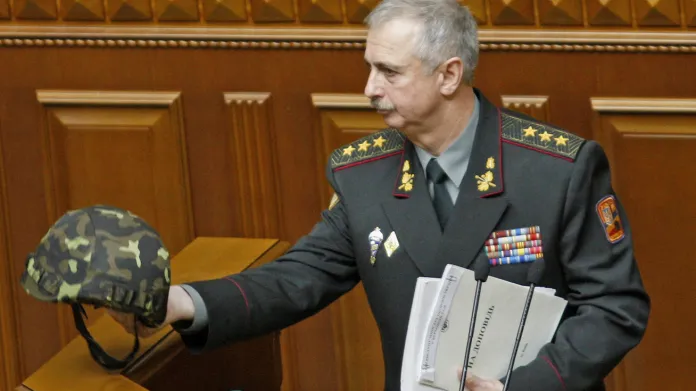 Ukrajinský ministr obrany Mychajlo Koval