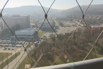 Blízko centra Zlína začala přestavba frekventované křižovatky. Dopravní omezení potrvají půl roku