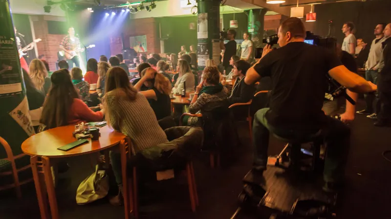 Natáčení pořadu Kombo