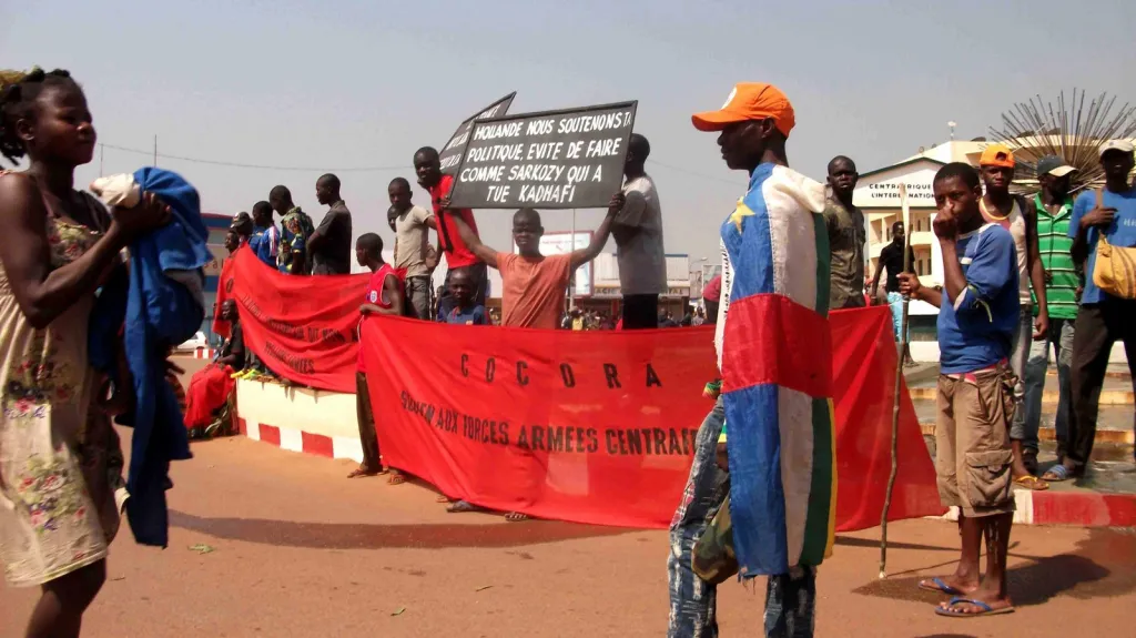 Protesty ve Středoafrické republice