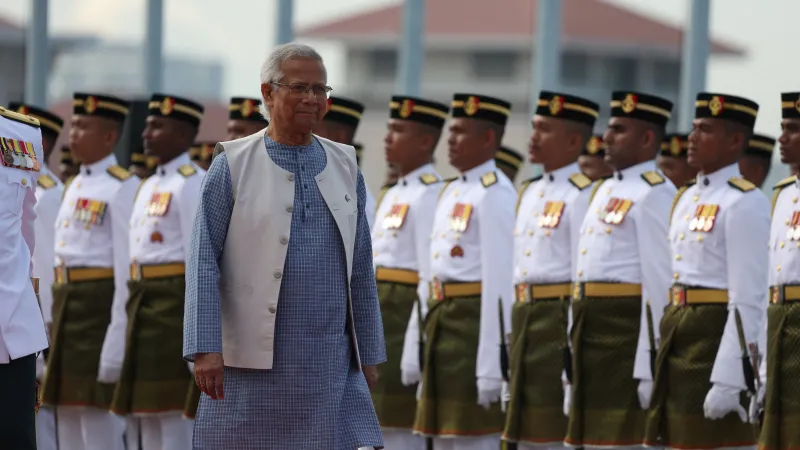 Prozatímní premiér Bangladéše Muhammad Júnus