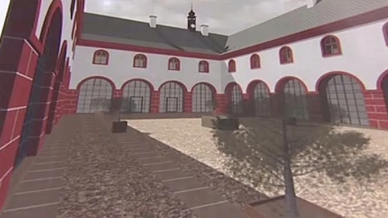 Rekonstrukce františkánského kláštera v Hostinném