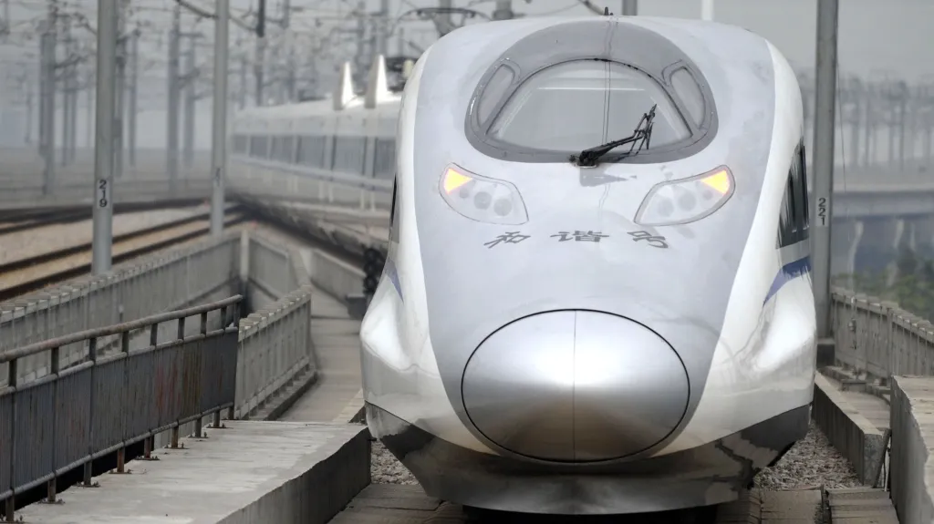 Čínský vysokorychlostní vlak