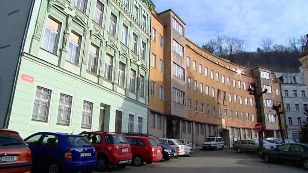 Dosavadní sídlo policejního ředitelství Karlovarského kraje