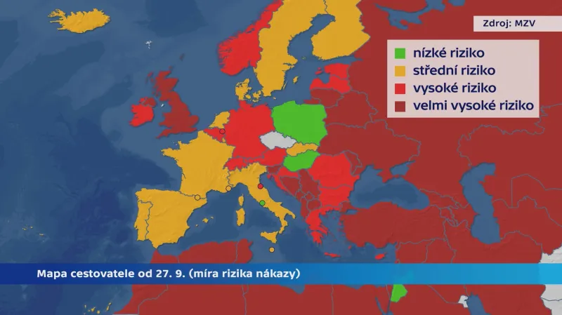 Mapa cestovatele od 27. 9.