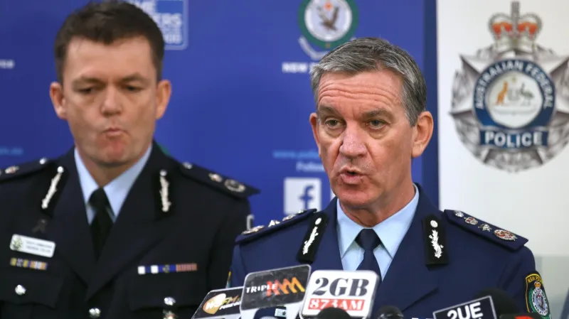 Protiteroristický zátah v Austrálii