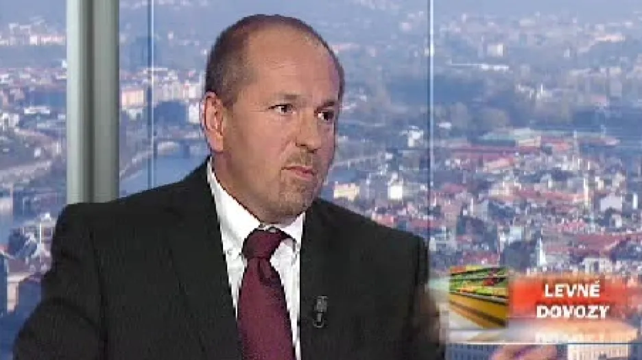 Ministr zemědělství Ivan Fuksa (ODS) hostem Otázek Václava Moravce