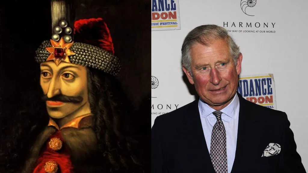 Vlad Dracula a jeho příbuzný princ Charles