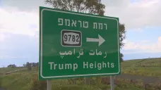 Vesnice Trumpovy výšiny na Golanech