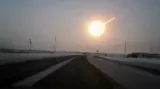 Ohnivá koule nad Čeljabinskem