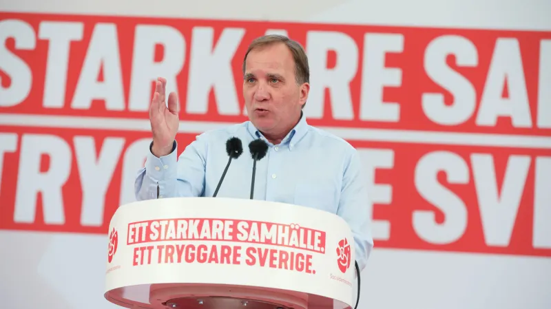 Dosavadní premiér a šéf sociálních demokratů Stefan Löfven