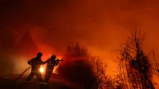 Lesní požár v Chile