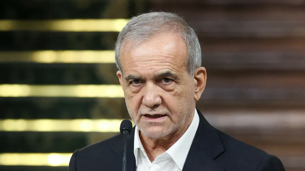 Íránský prezident Masúd Pezeškján