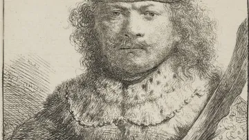 Rembrandt / Autoportrét, 1634