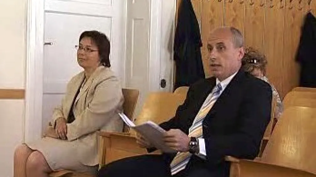 Iveta Táborská u soudu