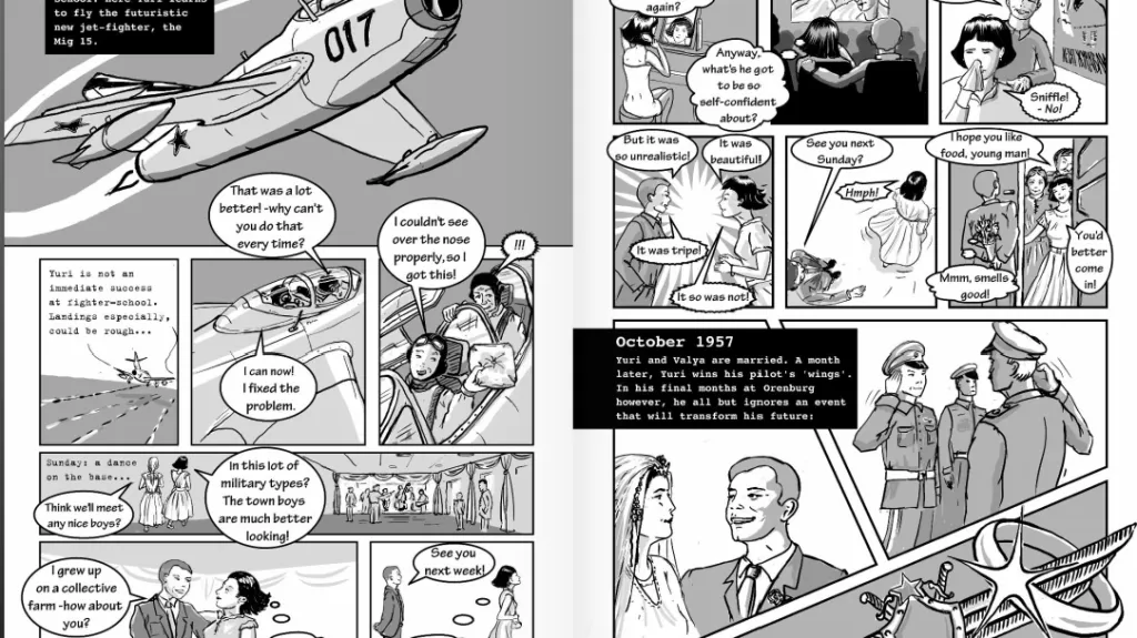 Komiks \"Jurijův den\"