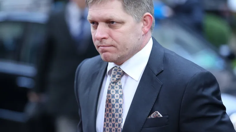 Slovenský premiér Robert Fico (SMER-SD)