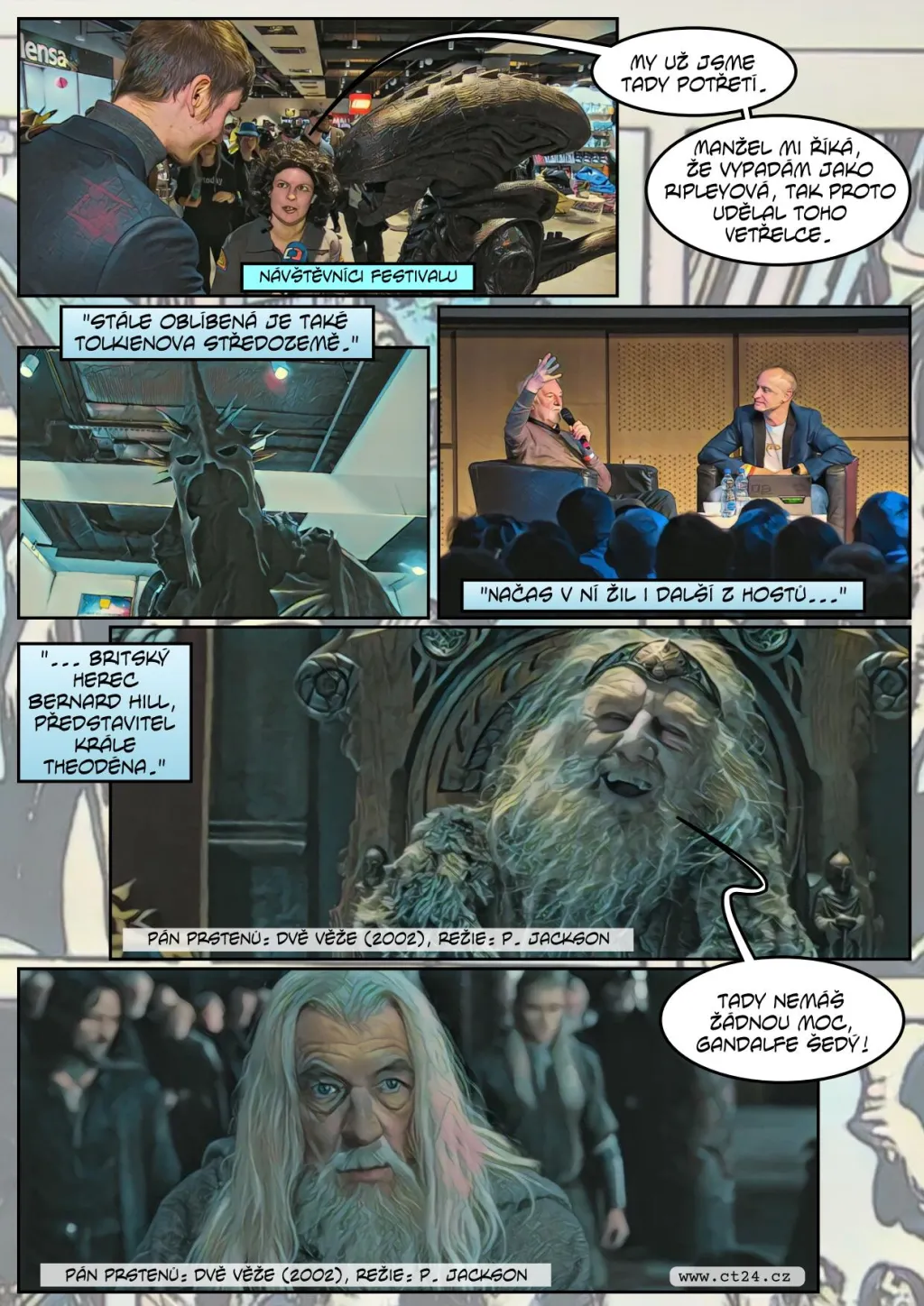 Fantasy i sci-fi postavy a jejich fanoušci se sešli na pražském Comic-Conu