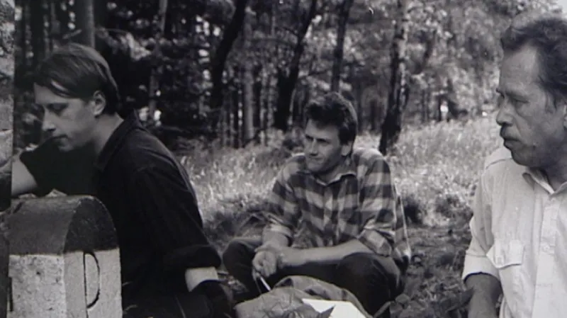 Jáchym Topol na archivní fotografii