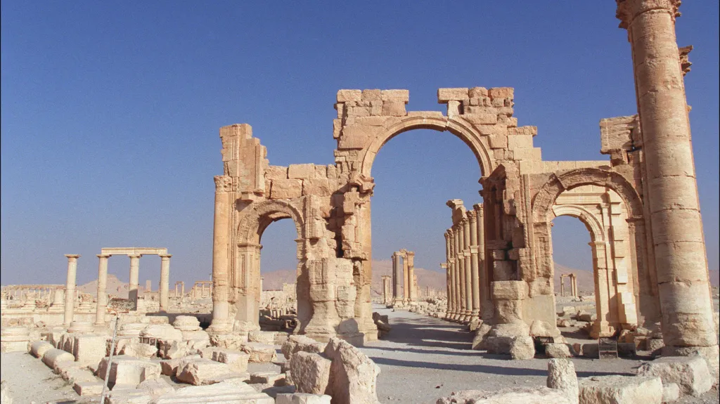 Vítězný oblouk v Palmýře