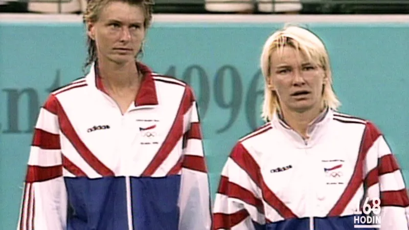 Helena Suková a Jana Novotná na olympijskch hrách v Atlantě