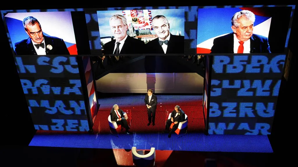 Z prezidentské debaty na ČT