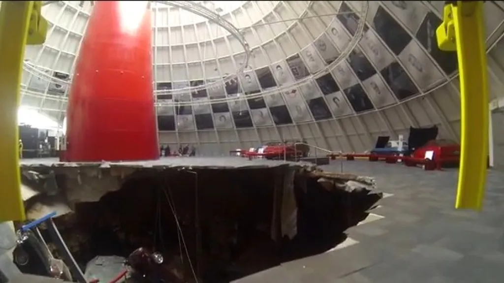 V Kentucky se propadla podlaha muzea