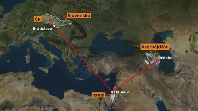 Cesta Strnadových zbraní do Ázerbájdžánu