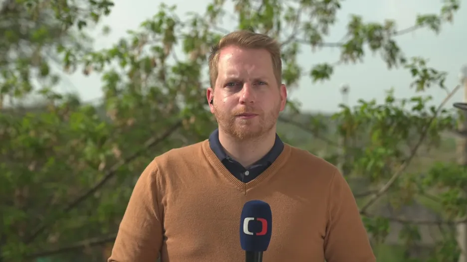 Zpravodaj ČT Řápek o evakuaci ukrajinského pohraničí