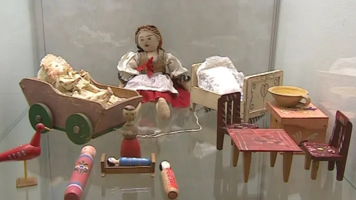 Historické hračky ze sbírky Milady Kollárové