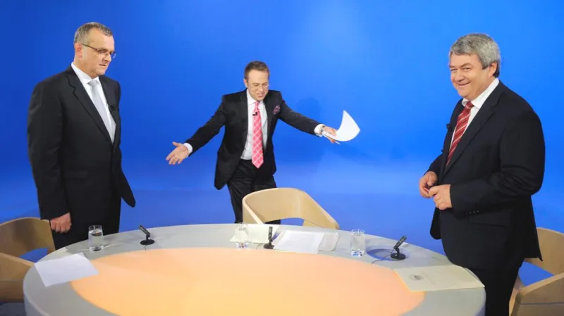 Miroslav Kalousek a Vojtěch Filip v OVM