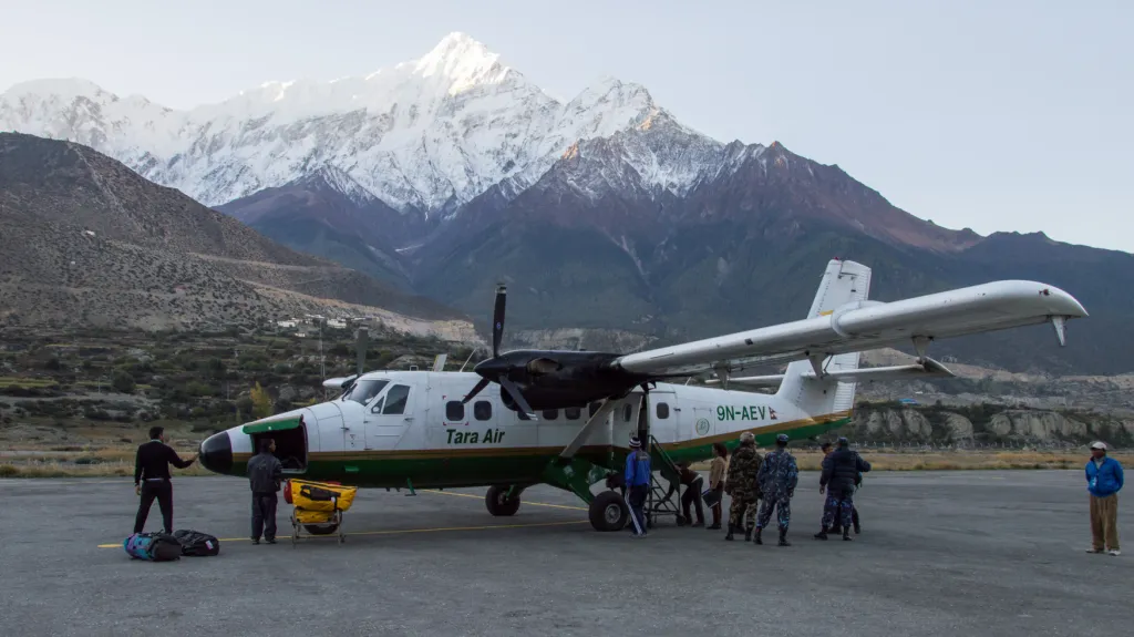 Archivní foto letadla Twin Otter
