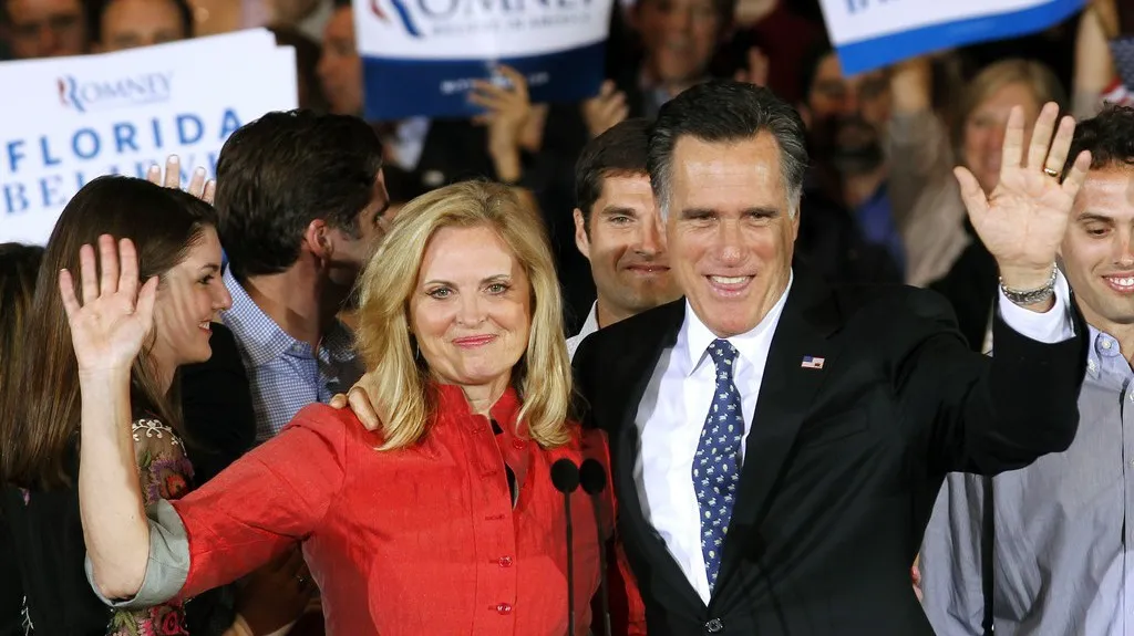 Mitt Romney s manželkou
