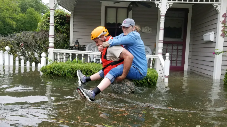 Harvey přinesl do Texasu ničivé povodně