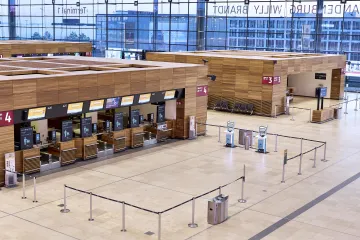 Stávka na letišti u Berlína se dotkla desítek tisíc cestujících