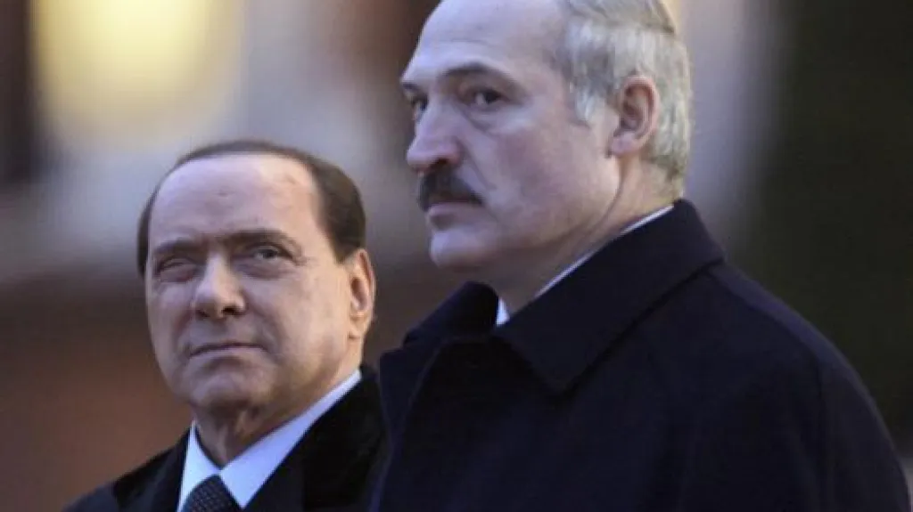 Silvio Berlusconi a Alexandr Lukašenko