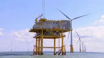 Britská větrná elektrárna