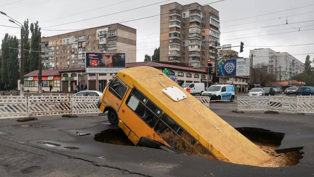 Následky záplav v Oděse