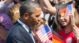 Barack Obama na návštěvě Berlína