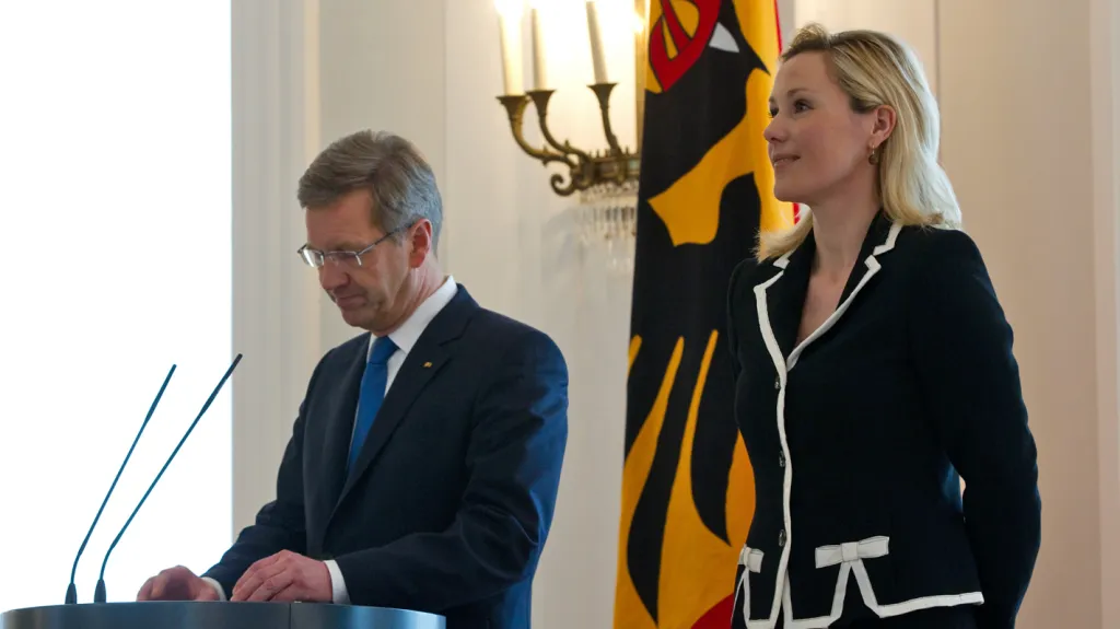 Christian Wulff s manželkou Bettinou