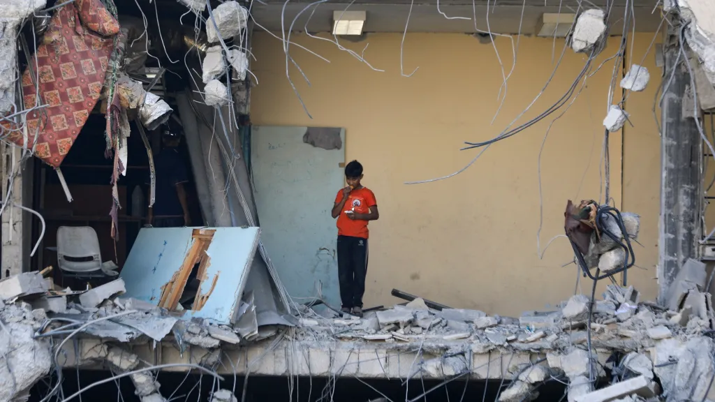 Gaza City po izraelské ofenzivě