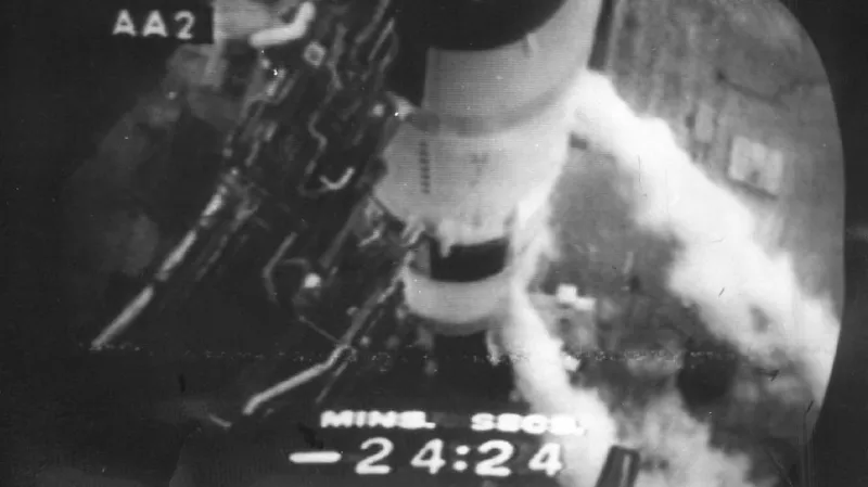 Takhle vypadal přenos na domácím televizoru