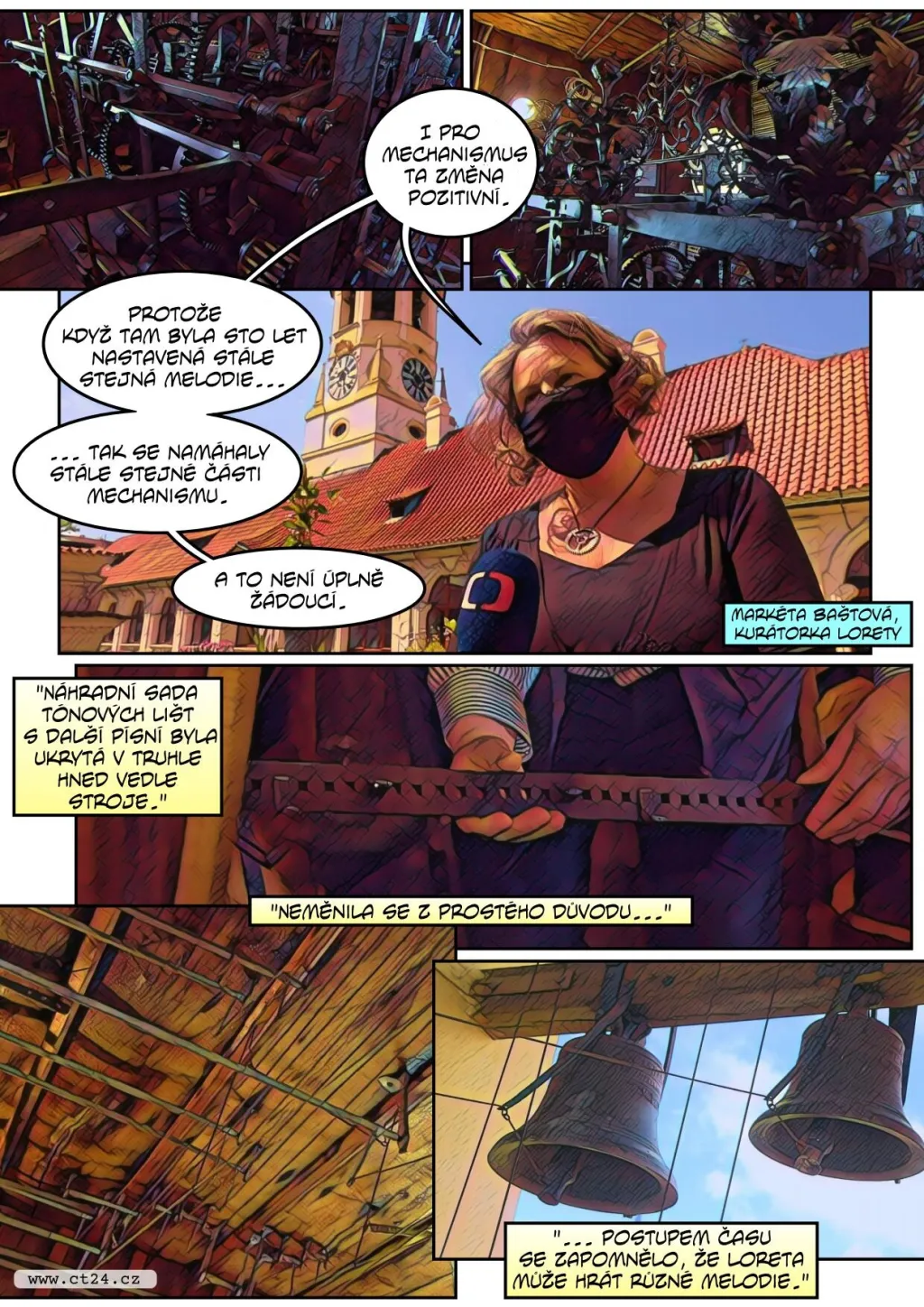 Loretánská zvonohra mění melodii